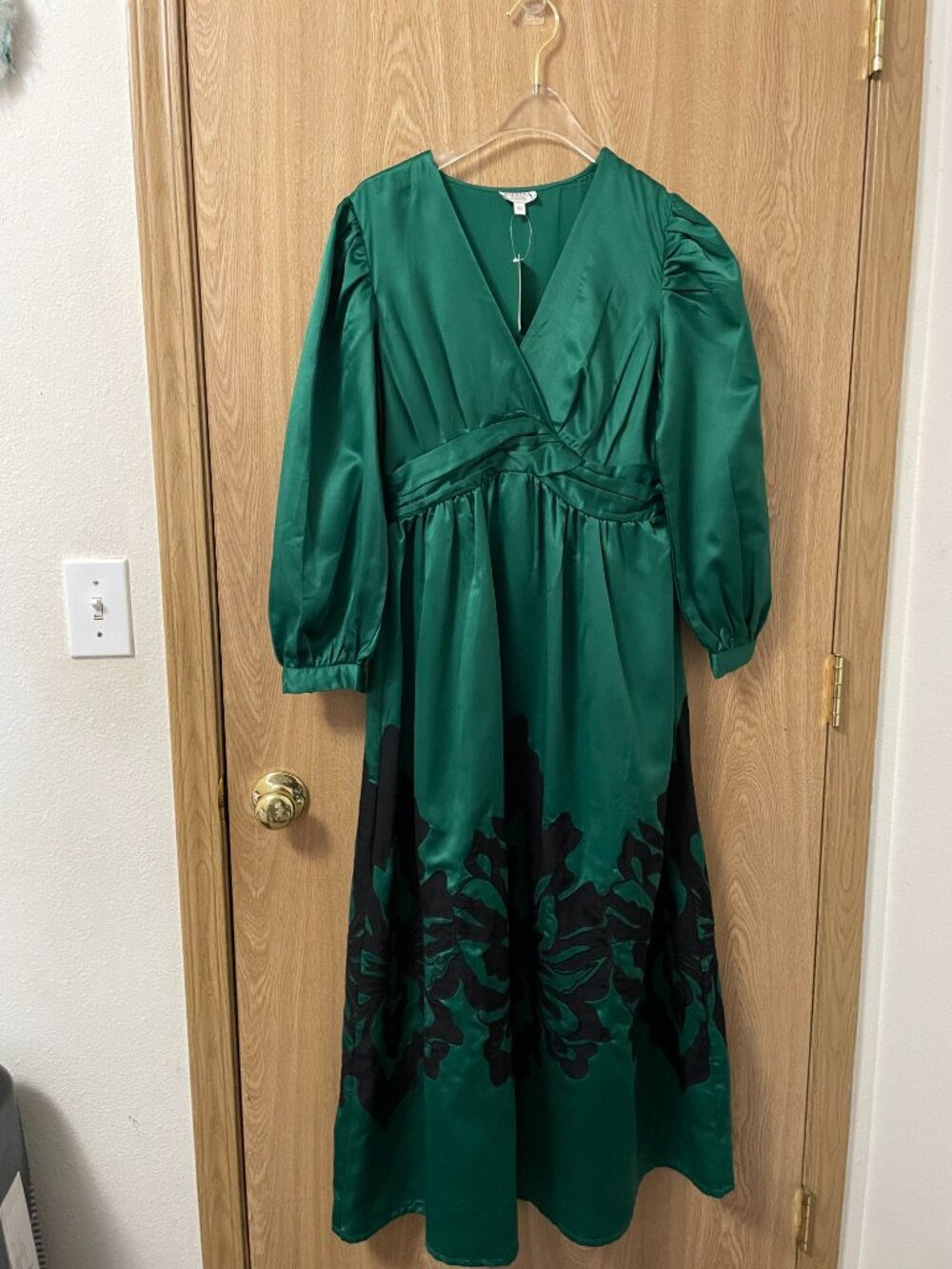Nwt Nikasha Anthropologie Satin Dress - Picture 3 of 8